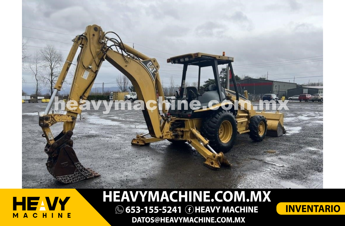 Maquinaria Pesada Retroexcavadora 2005 Cat 420D